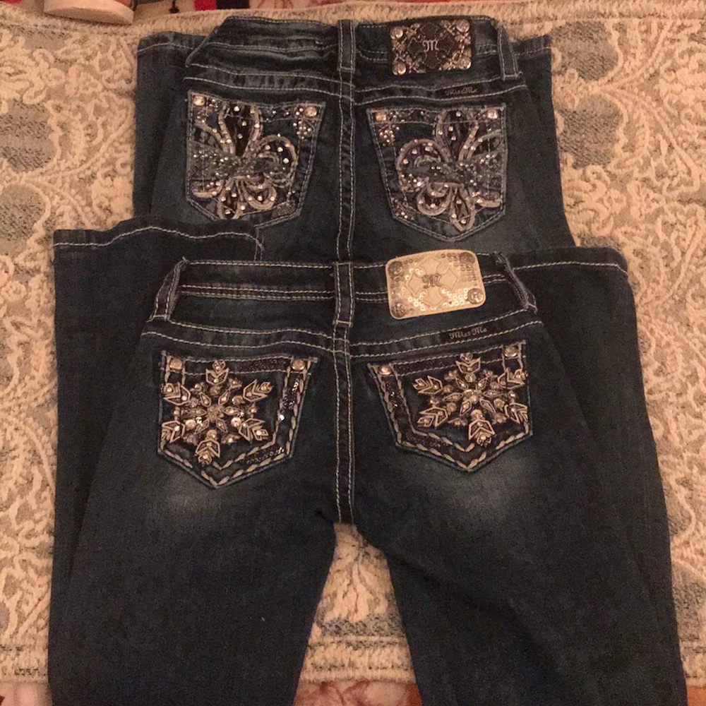 Lot of two miss me girls size 7 bootcut